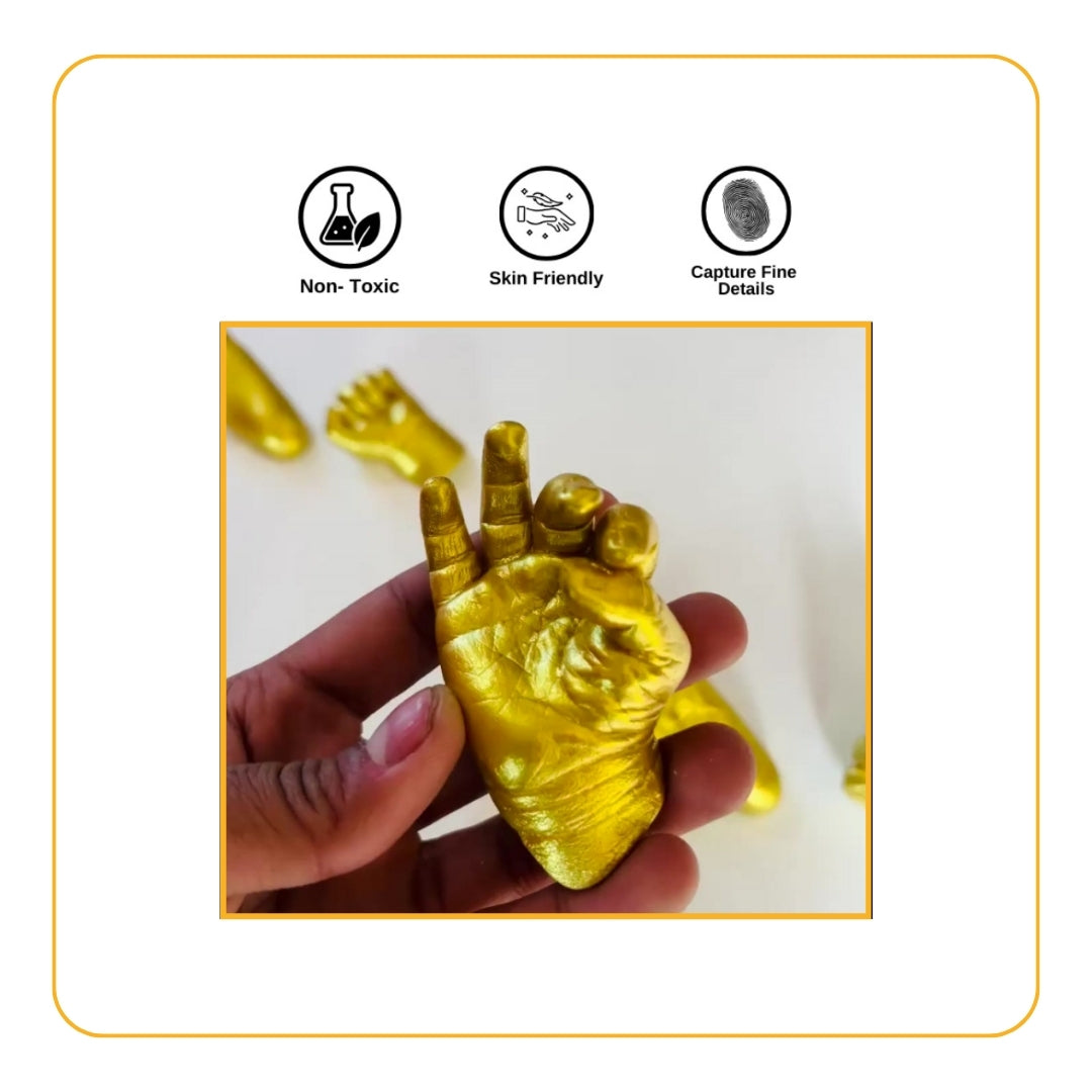 Baby Hand Casting Kit with Display Frame